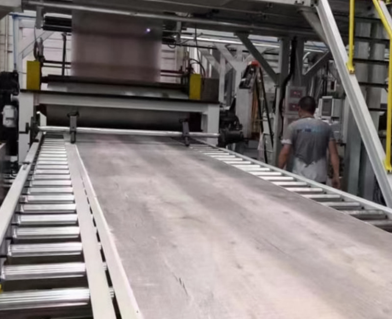 SPC Floor on-site production drawings and on-site inspection toughness