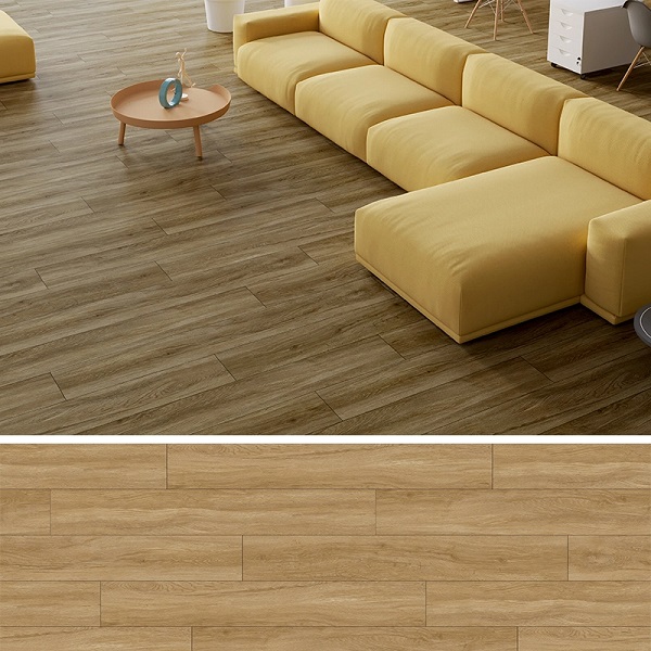 Wood grain PVC film